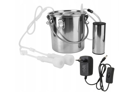 Elektrický dojací stroj na dojenie kôz 5 L