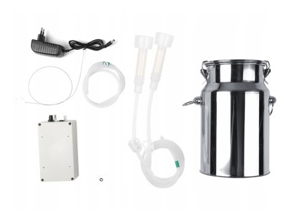 Elektrický dojaci stroj na dojenie kôz 7 L