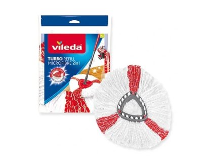 Vileda Easy Wring & Clean Turbo 2v1 rotačná mopová vložka 14 cm