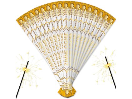 Elegantné dlhé svadobné prskavky 70 cm - 100 ks