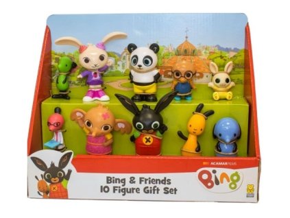 Veľká sada 10 figúrok Bing Rabbit Sula Flop Coco