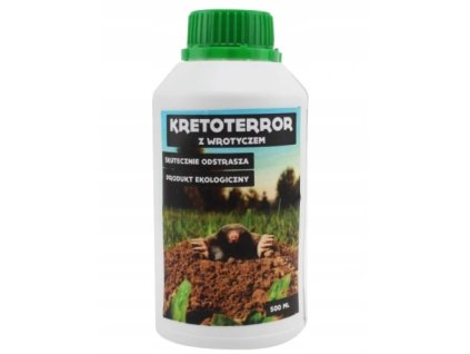 KRETOTERROR repelent proti krtkom a hrabošom 500 ml