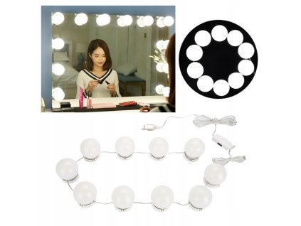 LAMPKI LED DO LUSTR SAMOCHODOWEGO ZESTAW 10 SZTUK