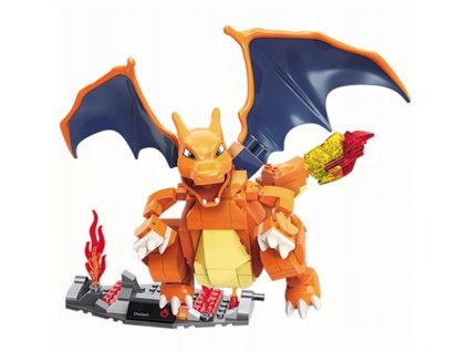 FIGURKA KLOCKI POKEMON CHARIZARD SMOK ZESTAW KLOCKI 273 elem