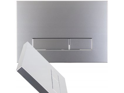 PRZYCISK SPLUKUJACY WC CHROM MAT MATOWY DO STELAZA PODTYNKOWEGO HYDROLAND