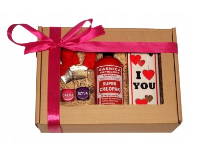 Valentínsky darčekový set pre neho, priateľa, manžela, chlapa