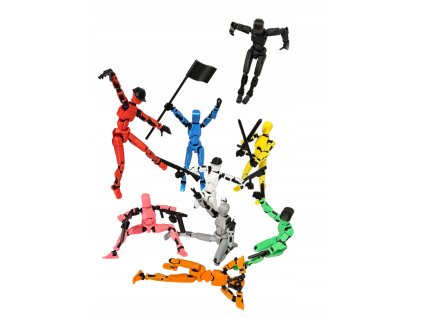 Dummy 13 ruchoma figurka 20cm 12 par rak wysoka jakosc Legenda druk 3D