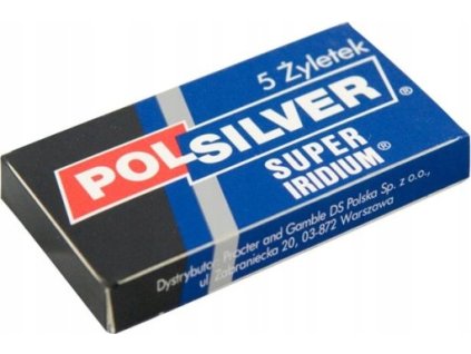 Zyletki Polsilver Super Iridium 100szt 20x5