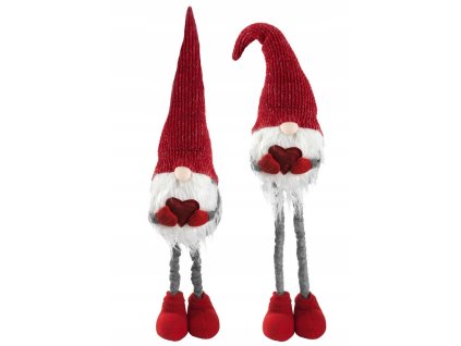 SKRZAT MIKOLAJ TELESKOPOWY SWIATECZNY Z SERCEM 95cm