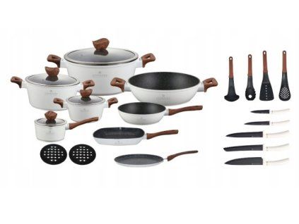 Sada riadu EDENBERG 23 kusov biela EB-6503