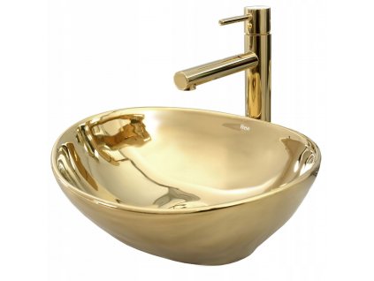Keramické Umývadlo Overtop Sofia Zlato RI Zlato_0