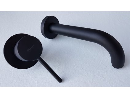 Podomietková batéria EMMEVI PIPER umývadlo, 180 MM, ČIERNA MAT 45055NO_0