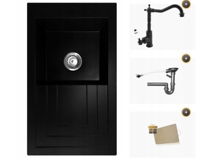 Jednu časť UMÝVADLO ŽULOVÉHO PULTU RETRO_0