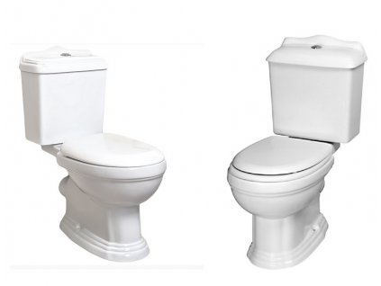 KOMPAKTNÝ WC s Palube wolnoopadjącą RETRO KERR CU_1