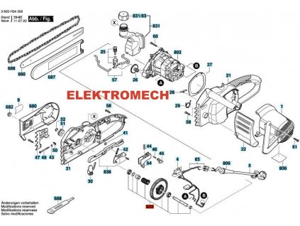 VÝSTROJ REŤAZOVÁ PÍLA BOSCH AKE 30 35 40_0