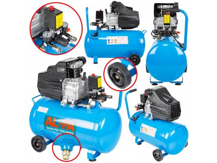 OLEJOVÝ KOMPRESOR KOMPRESOR 50L 230V_0