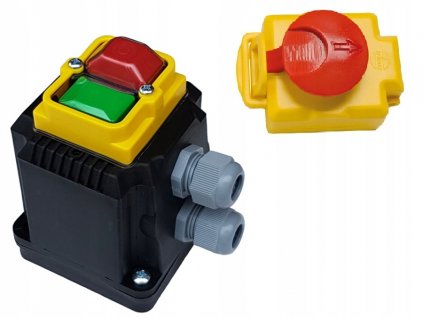 SPÍNAČ 3-fázový spínač. 400V elektrický kryt STOP_0