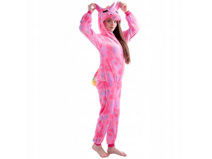 UNICORN Onesie PYŽAMO Kigurumi Deti 158 164_0