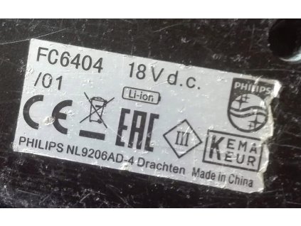 nabíjačka vysávač Philips PowerPro Aqua FC6401_0