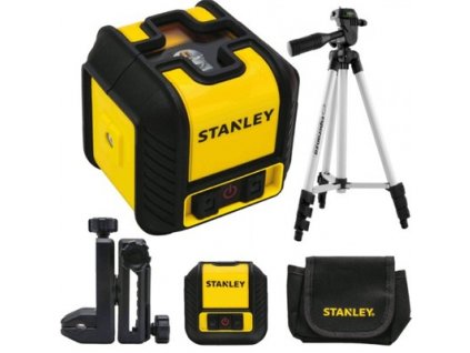 Laserový merač - STANLEY CUBIX POZIOMICA CROSS LASER + ŠTÁT_0