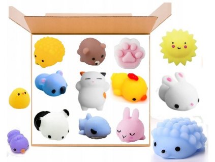 14 x SQUISHY MOCHI FIDGET GNIOTKI POP IT GNIOTEK