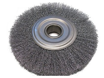 Drôtená kefa, kotúč - 250mm ŠROUBOVÝ ŠROUBOVÝ ŠROUB_0