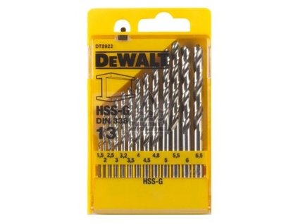 Vrtáky - DEWALT DT5922 VRTÁKY PRE METAL HSS-G SET 13ks_0