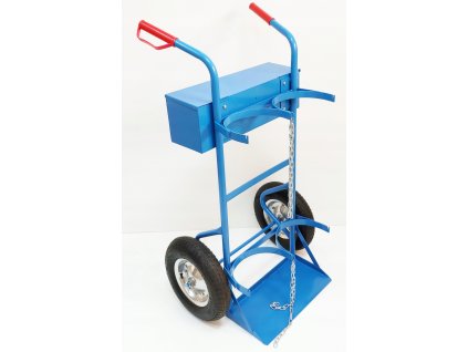 VOZÍK S VOZIDLOM NA DVOJVÁLCOVOM PUMPOVANOM KOLE 2 VÁLCE_0