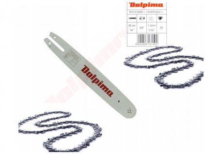 DOLMAR vodiacej koľajnice 35 CM REŤAZ X2 PS33 34 330 340_0