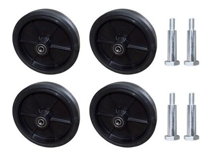 Náhradný diel na kosačku -  4 Kolesá k MOWER + 4 ŠROUBOVÉ KOLIESKO FI 175_0