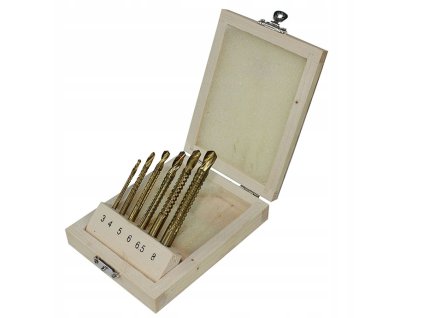 FRÉZOVACÍCH VRTÁKOV NA KOV HSS VRTÁKA 3-8 MLYN_0