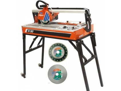 Rezačka na dlažbu, obkladačky -  Strihač NORTON Clipper TR202 Glaze 2 DISCS_0