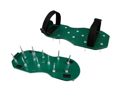 Vertikutátor, prevzdušňovač - Sandalowy Aerator pre trávnik trávy Topánky s čapkami_0
