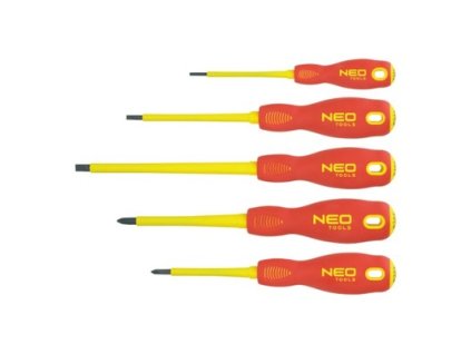 Skrutkovače -  SKREWDRIVERS SCREWDRIVERS 1000V 5ks NEO TOOLS 04-220_0