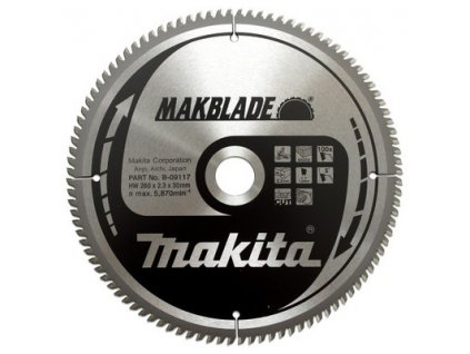 Píla - Pilový kotúč na drevo MAKITA 260x30 100 s nástavcom MAKBLADE_0
