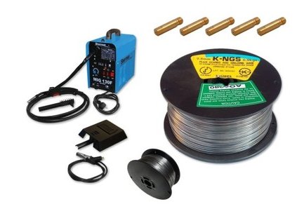 Zváračka, príslušenstvo - Zariadenie na zváranie MIG 130F bez migrátora + drôt FLUX 24 drôtov_0