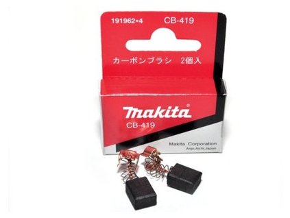 Drôtená kefa, kotúč - Uhlíkové kefy Makita CB419 pre vŕtačky HP a HR_0