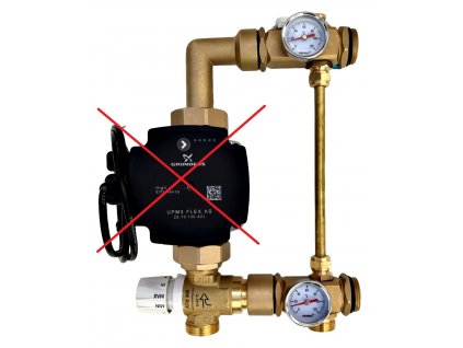 Podlahové kúrenie - Zmiešavacie čerpadlo pre podlahy bez čerpadla_0