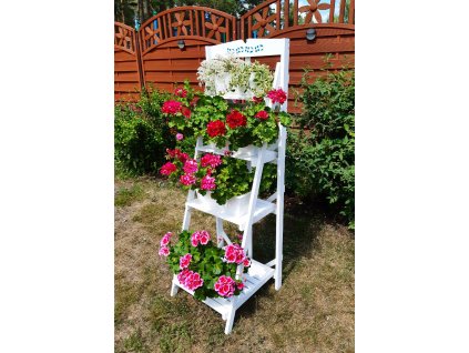 Stojan na kvety - Veľký stojan na kvety, drevený stojan, 150 cm_1