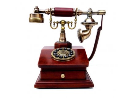 Štýlový RETRO telefón - kancelársky nábytok_0