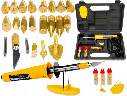 Vypaľovačka do dreva sada 22 ks_0