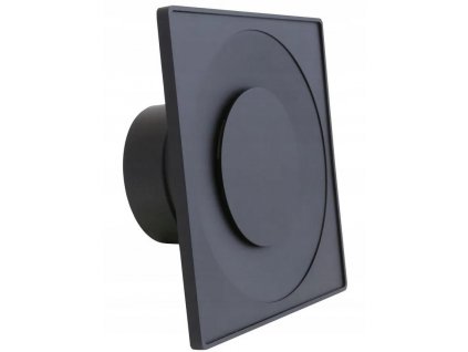 Anemostat, difúzor - Anemostet Kovová mriežka Askv 100 ml čierna Darco_0