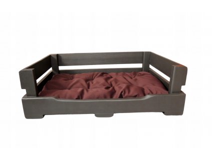 Pelech pre psa - Drevený salónik Lounger pre psov Cat Cat_0