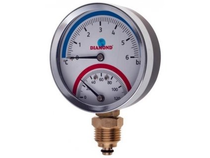 Disc termomanometer 1/2 tlak / teplota_0