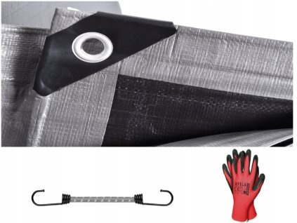 Krycia plachta - Plachta 5x8 SUPER KVALITA HUSTÁ 260g Mrazuvzdorné UV_0