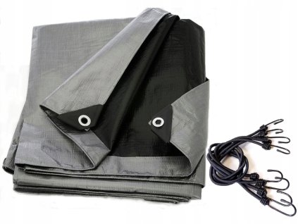 Krycia plachta - Plachta 4x8 SUPER KVALITA HUSTÁ 260g Mrazuvzdorné UV_0