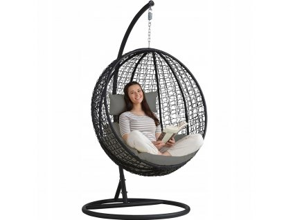 Hojdačka záhradná -  Hojdačka kreslo visí záhradná terasa cocoon hammock_2