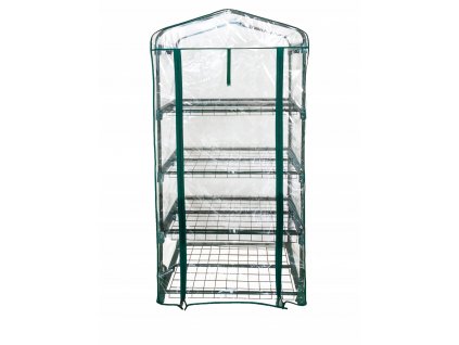 Fóliovník -  Mini skleník s policami 69x49x160 cm. PVC fólia_0