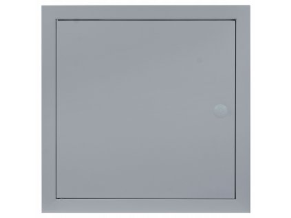 Revízne dvierka - Audit dvere smaltované šedá 70x70 gombíka_0