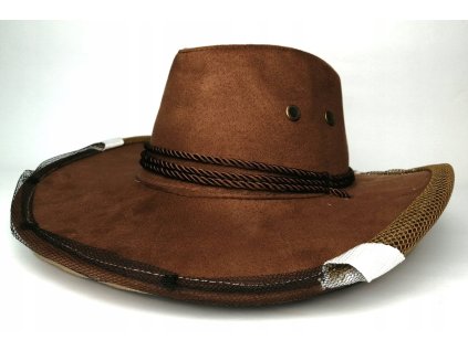 Včelársky kovbojský klobúk - TMAVÝ_0